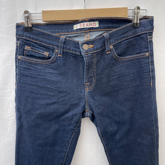 J Brand Womens‎ Pencil Leg Skinny Jeans Style 912 Ink Dark Wash Denim Size 30 - Picture 12 of 13